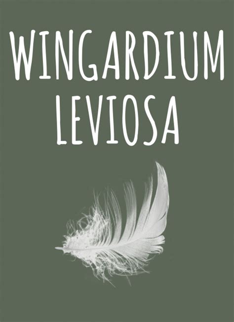 Wingardium Leviosa. Off you go, then. [The class begin to enunciate and doing the movements on their feathers] Draco: Wingardium Levio-saaa. All: Wingardium Leviosa. Ron: Wingardrium Leviosar! [He waves his wand really fast numerous times because he thinks the spell didn't work. Hermione stops him.]